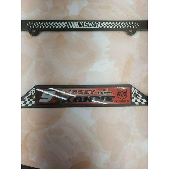 Kasey Kahne dodge #9 nascar License Plate Frame Cover bottle holder combo‎ 1T - Picture 10 of 10